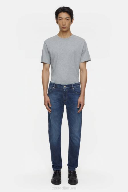 apranga tamsiai mėlyna 2D28802 CLOSED džinsinio stiliaus unity slim vyrų