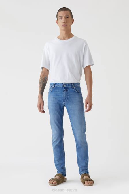 apranga vidurio mėlyna 2D281875 CLOSED džinsinio stiliaus unity slim vyrų