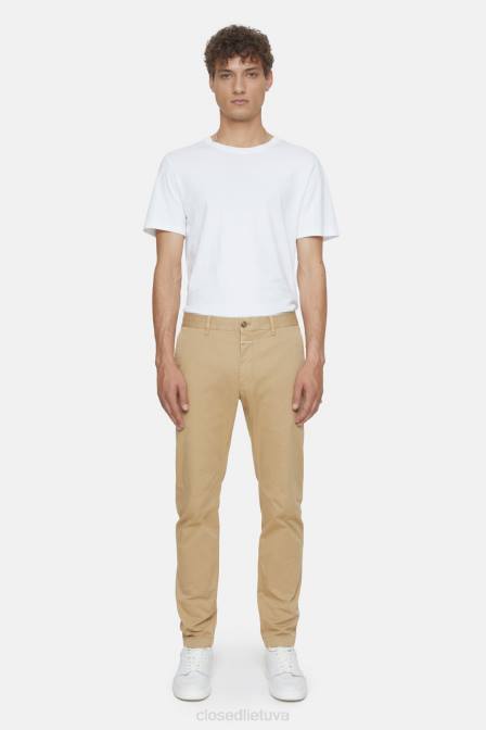 apranga chino smėlio spalvos 2D28858 CLOSED chino stiliaus clifton slim vyrų