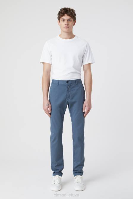 apranga šešėlis mėlynas 2D28855 CLOSED kelnių stiliaus clifton slim chino vyrų