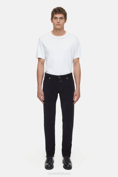 apranga juodas 2D28867 CLOSED kelnių stiliaus unity slim vyrų