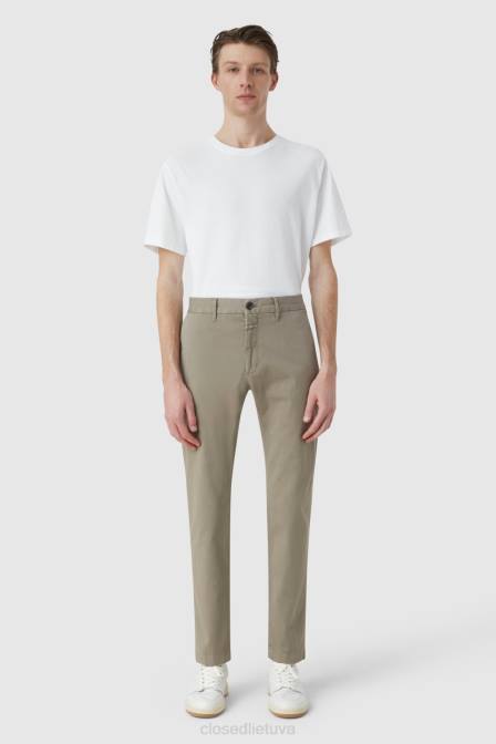 apranga pilka fanera 2D281936 CLOSED kelnių stiliaus clifton slim chino vyrų