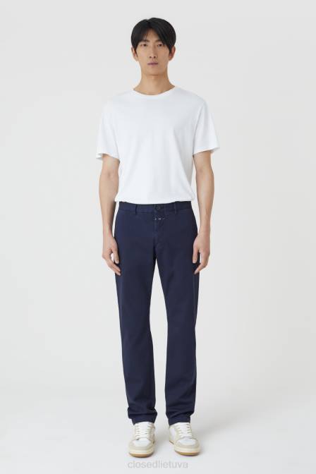 apranga tamsi naktis 2D281942 CLOSED kelnių stiliaus clifton slim chino vyrų