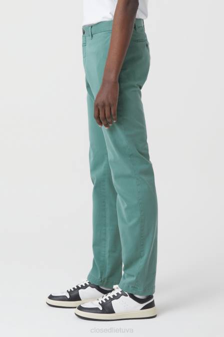 apranga tamsus nefritas 2D281941 CLOSED kelnių stiliaus clifton slim chino vyrų